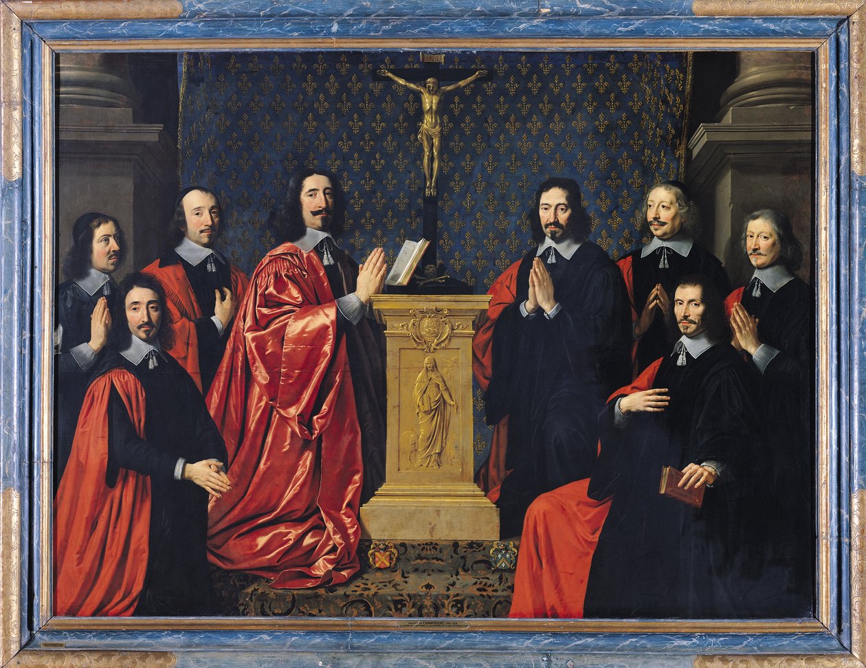 Prevot des Marchands ve Paris şehrinin echevins, 1648 by Philippe de Champaigne