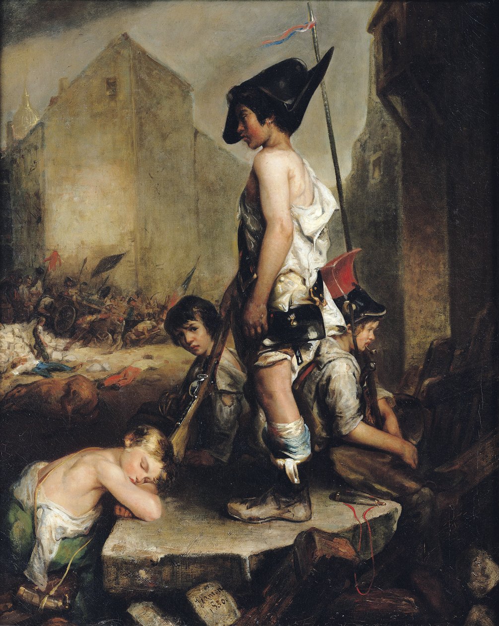 Küçük Vatanseverler, 1830 by Philippe Auguste Jeanron