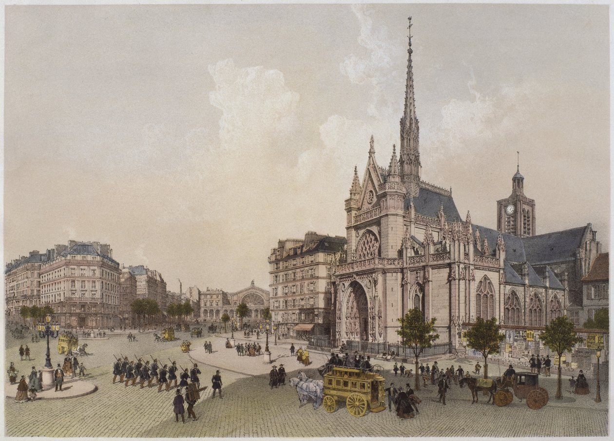 St. Laurent Kilisesi, Paris, Henri Charpentier tarafından yayınlanan 