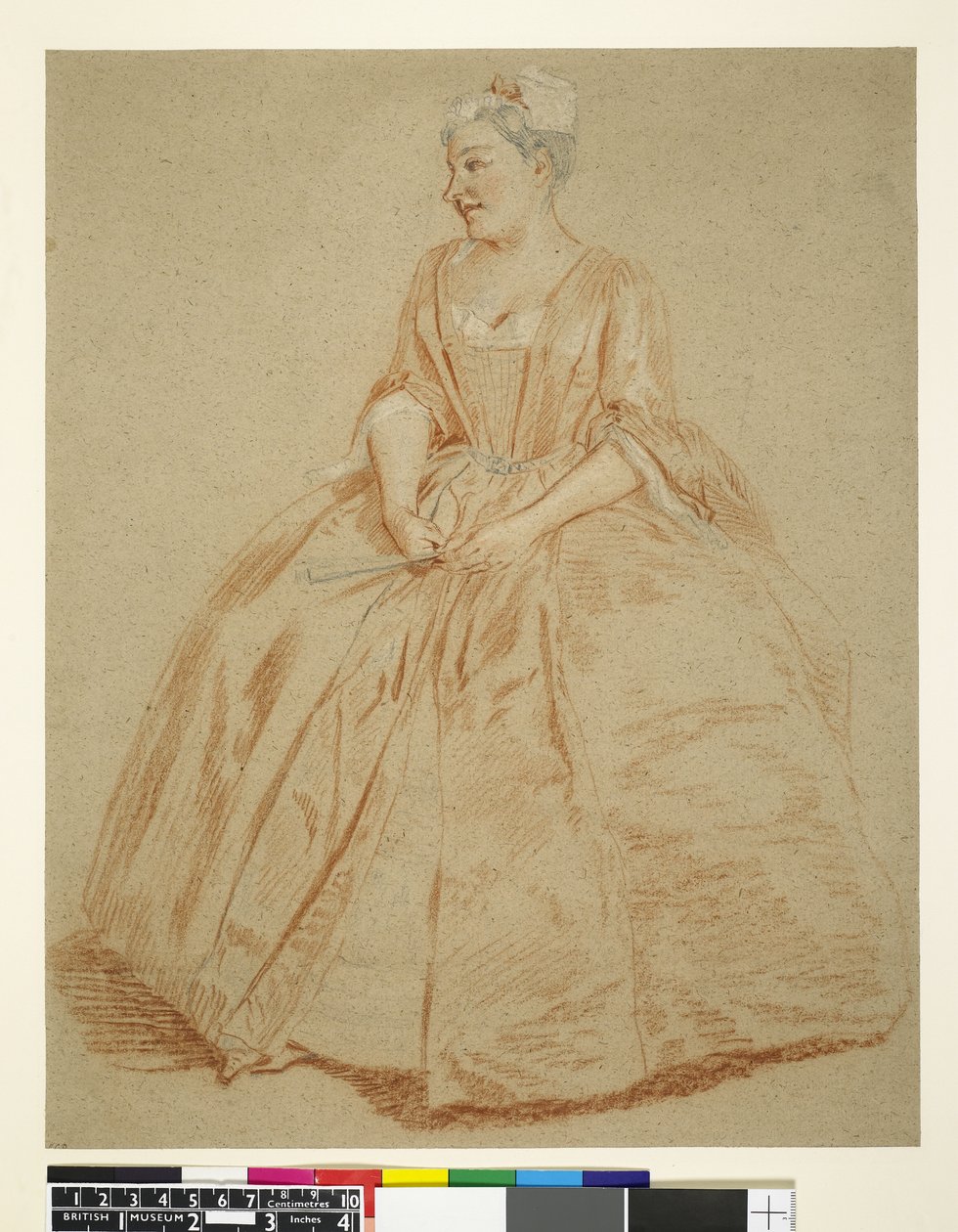Francesca Cuzzoni (1696-1778), Barok döneminin İtalyan opera sopranosu by Philippe Mercier