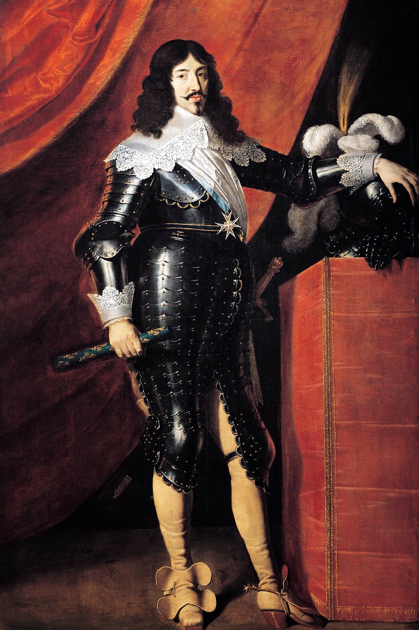 Louis XIII 1601-1643 Fransa Kralı, 1610-1643 by Philippe de Champaigne