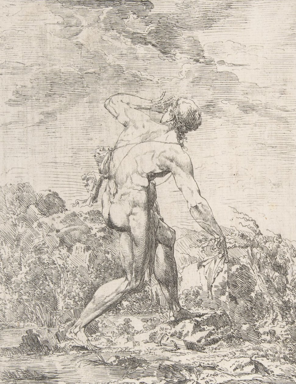 Milo of Croton,.n.d., n.d.. by Philippe Auguste Hennequin