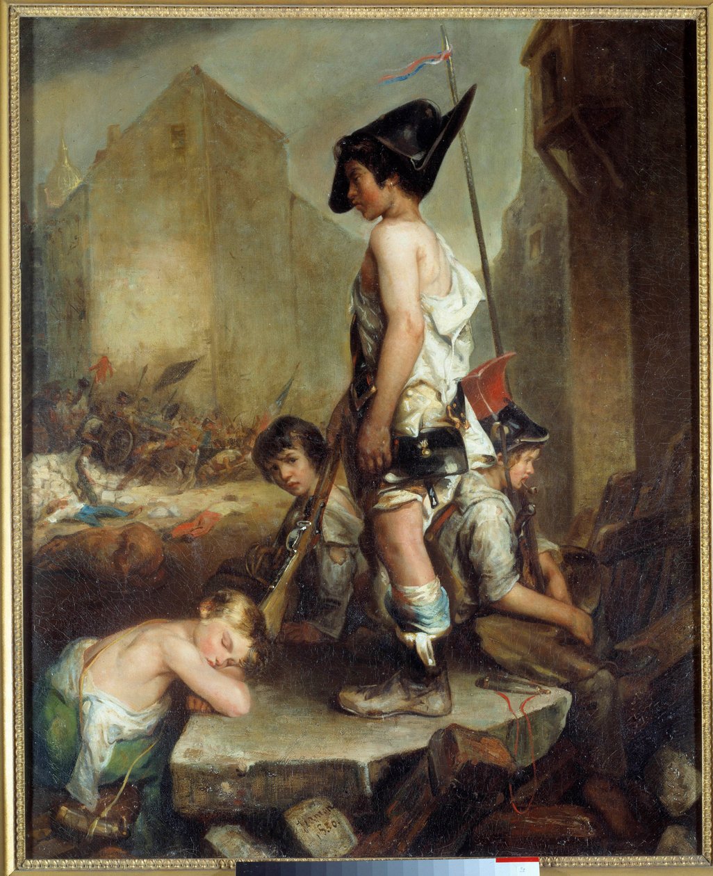 Temmuz Devrimi: “Les Trois Glorieuses: les petits patriotes” Genç, Paris