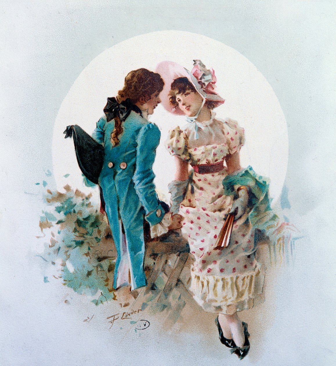 Mehtap Cesur Sahne. Philippe Jacques Linder (1835-?) tarafından litografi 19. yüzyıl Özel Koleksiyonu by Philippe Jacques Linder