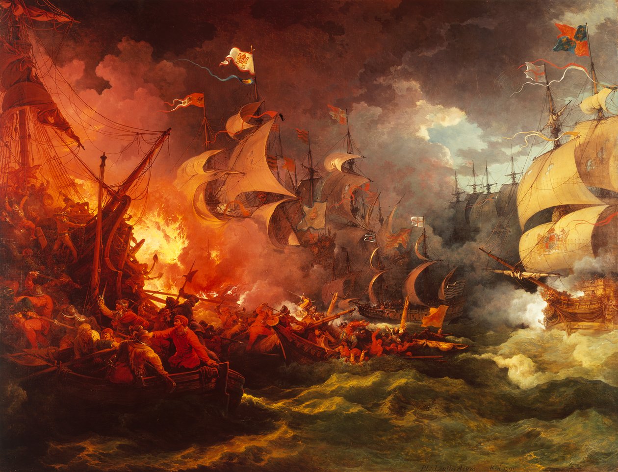  by Philippe Jacques de Loutherbourg
