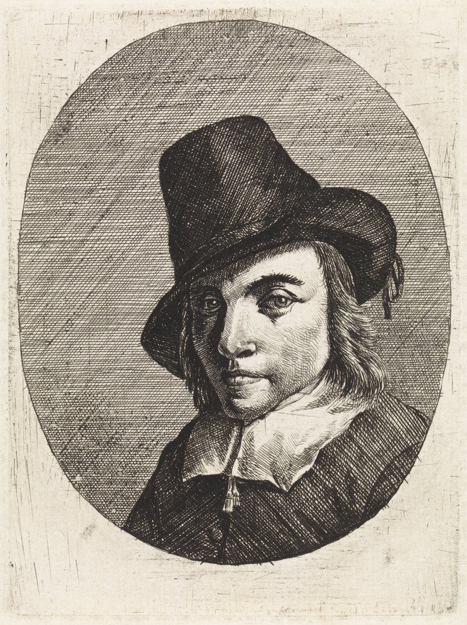 Bilinmeyen bir adamın portresi by Philippe Lambert Joseph Spruyt