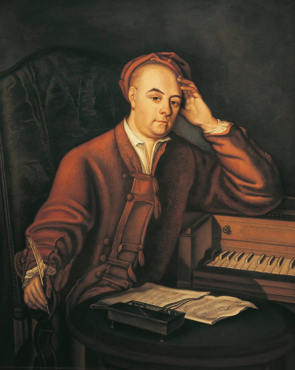 Almanya, Saksonya-Anhalt, Halle, Alman besteci Georg Friedrich Handel