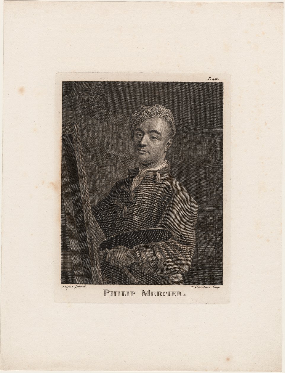 Philip Mercier, Horace Walpole