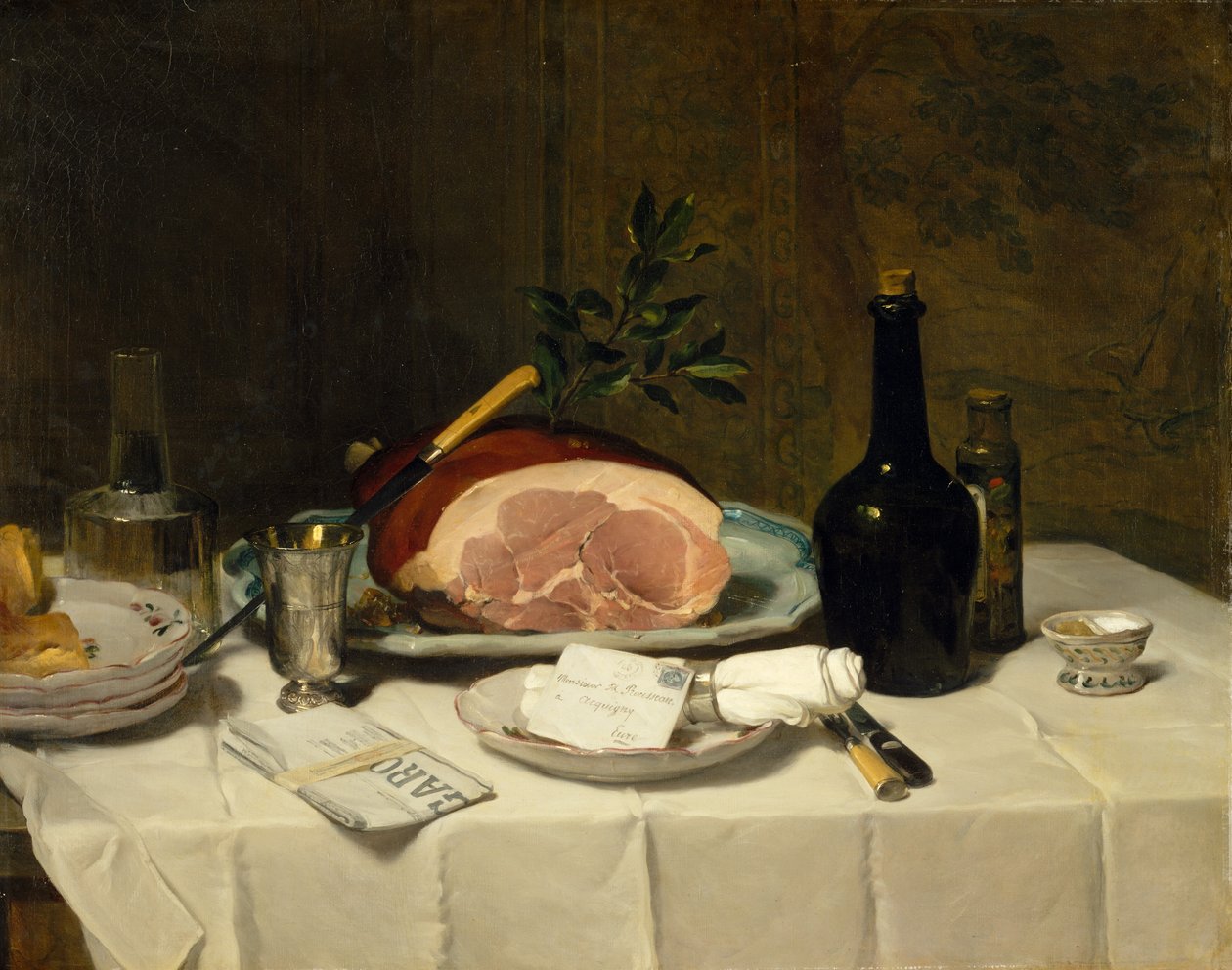 Ham ile Natürmort, 1870