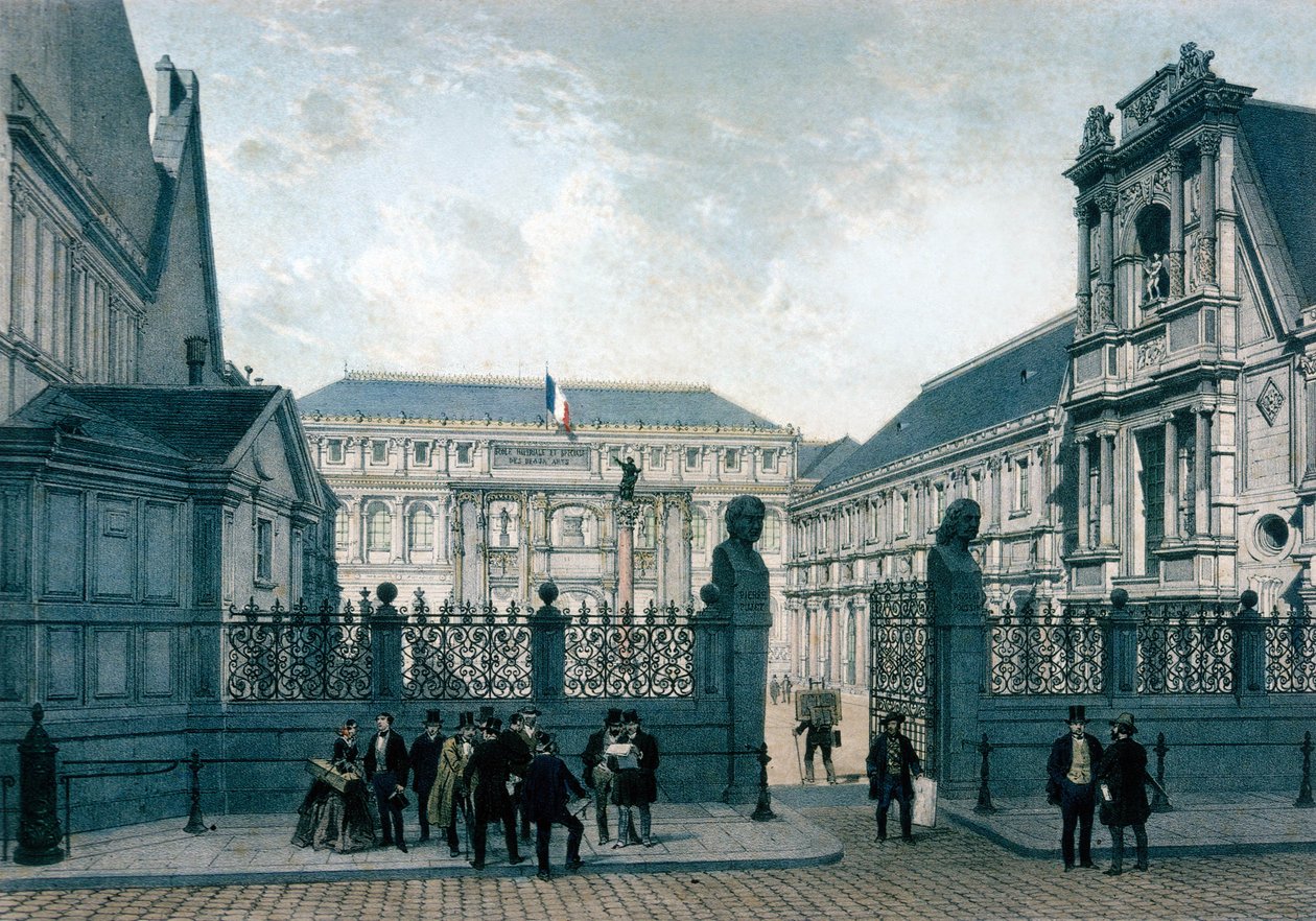 Güzel Sanatlar Sarayı, Paris by Philippe and Ciceri Eugene (1813 1890) Benoist