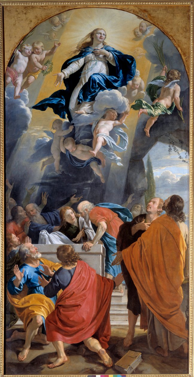 Varsayım. Philippe De Champaigne tarafından boyama by Philippe de Champaigne