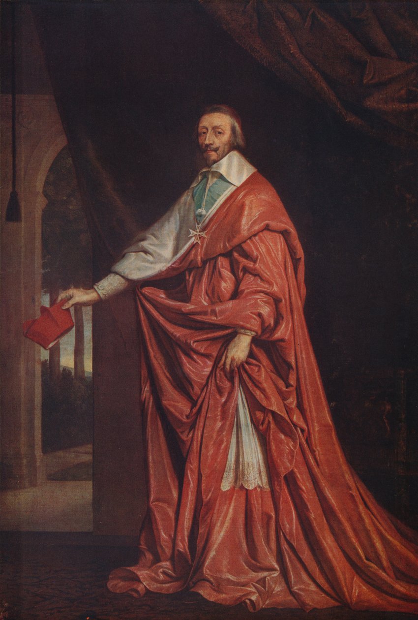 Kardinal Richelieu, 1633-1640, c1915 by Philippe de Champaigne