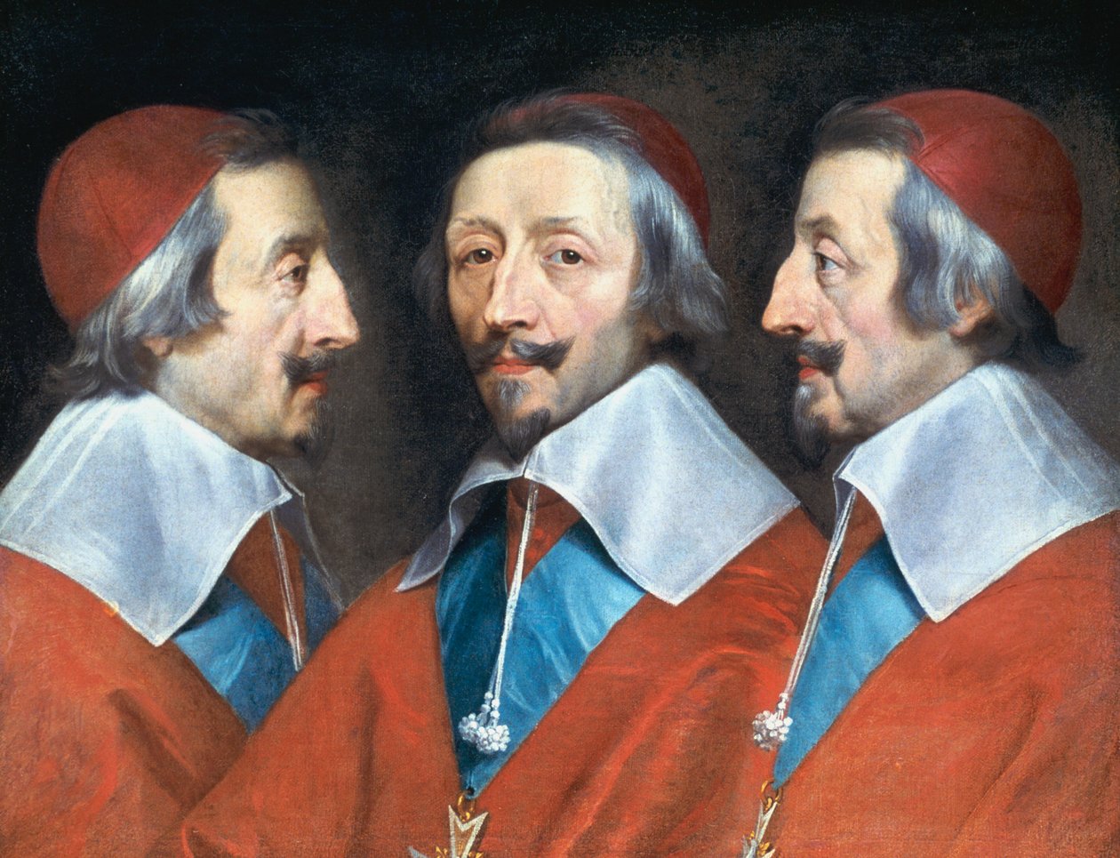 Kardinal Richelieu, Fransız başrahip ve devlet adamı, c1642. by Philippe de Champaigne