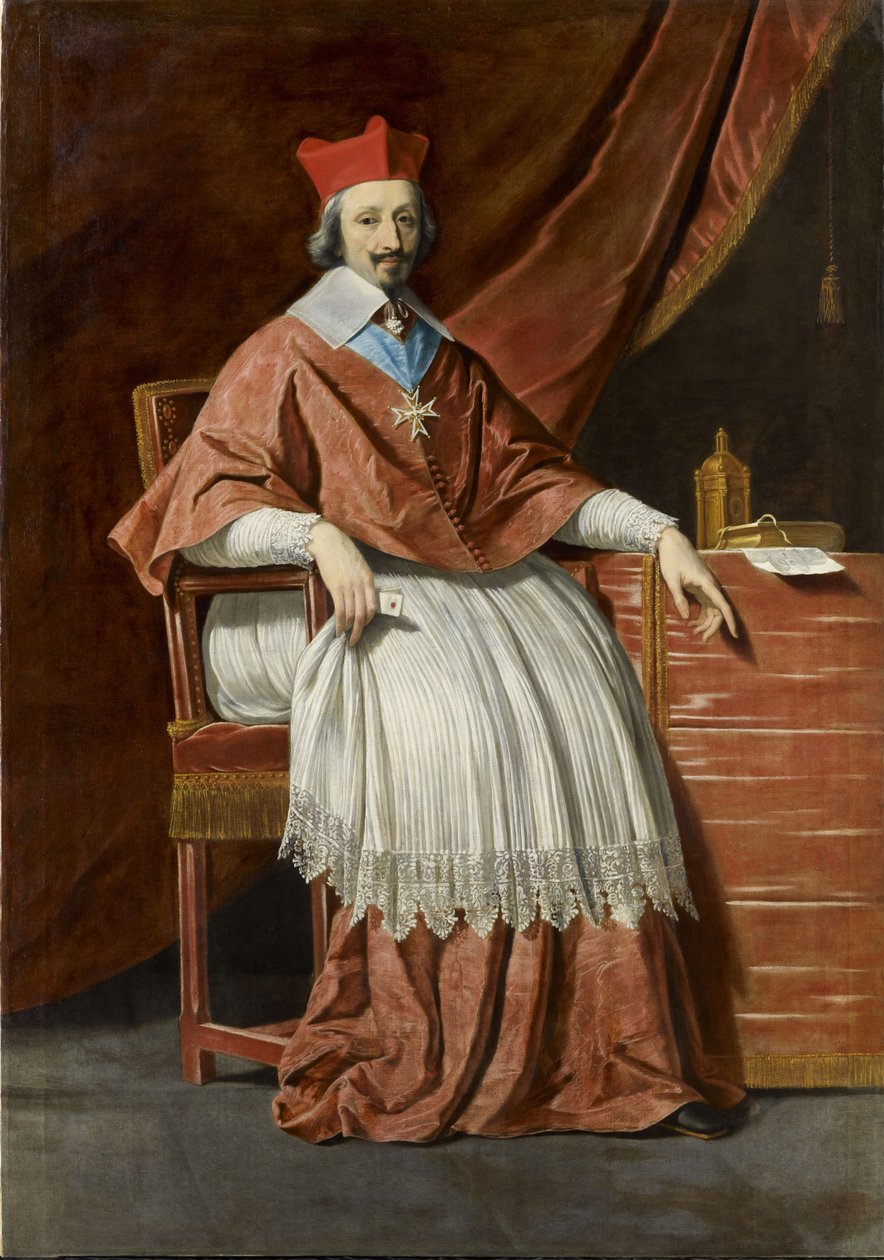 Richelieu Kardinali by Philippe de Champaigne