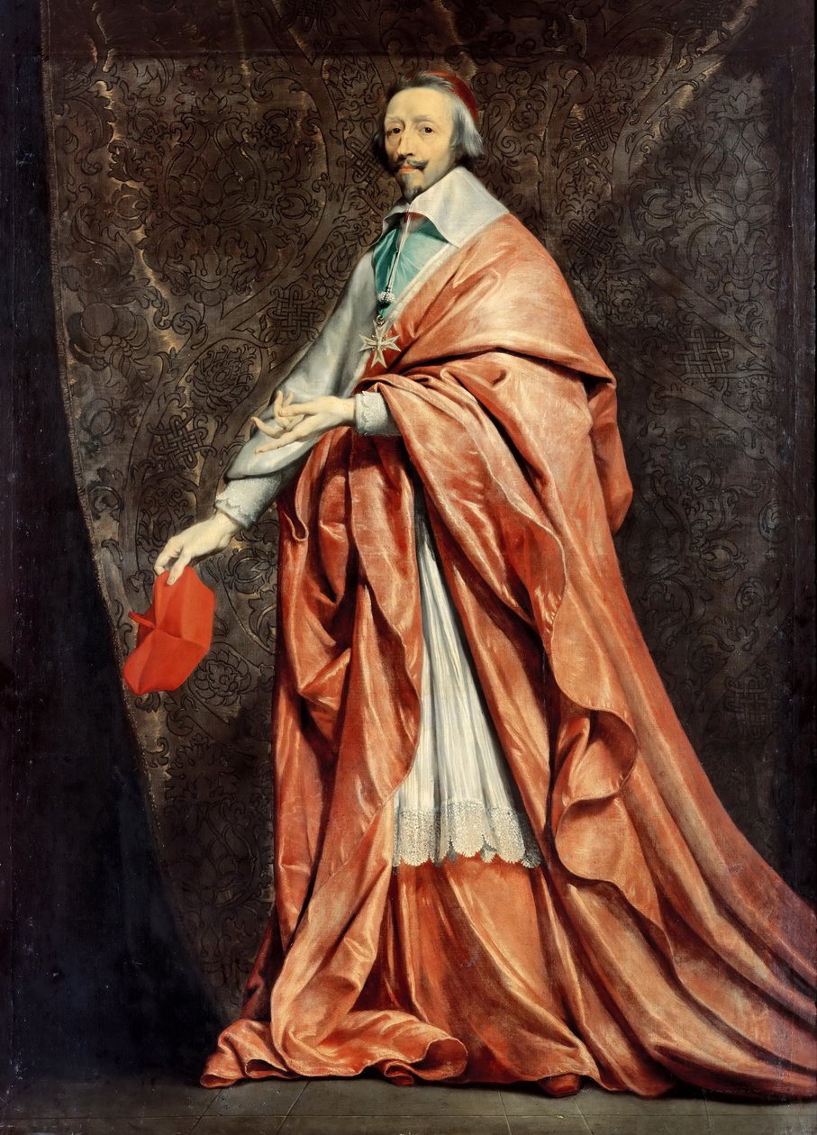 Richelieu Kardinali by Philippe de Champaigne