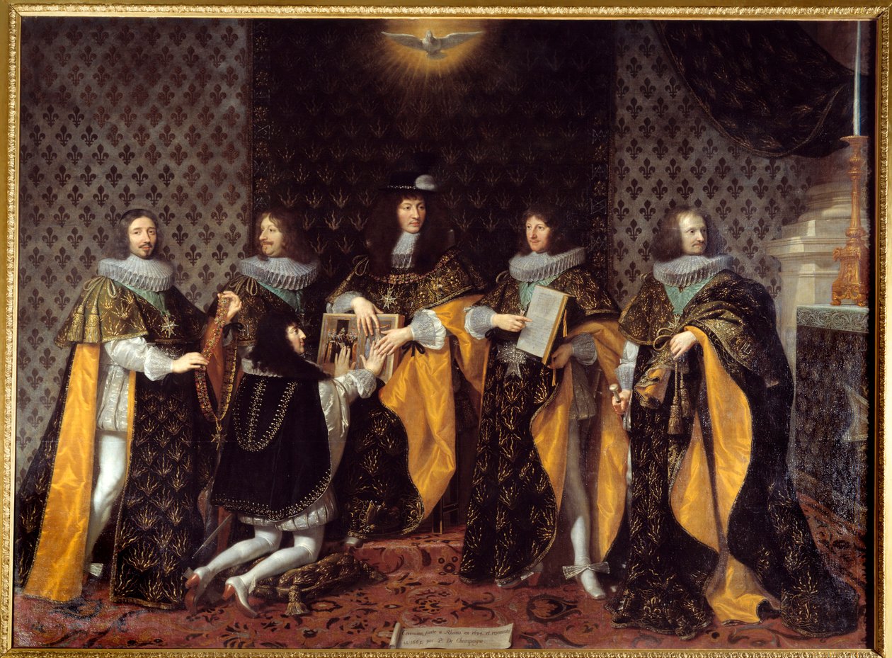 Kral Louis XIV, kardeşi Anjou Dükü