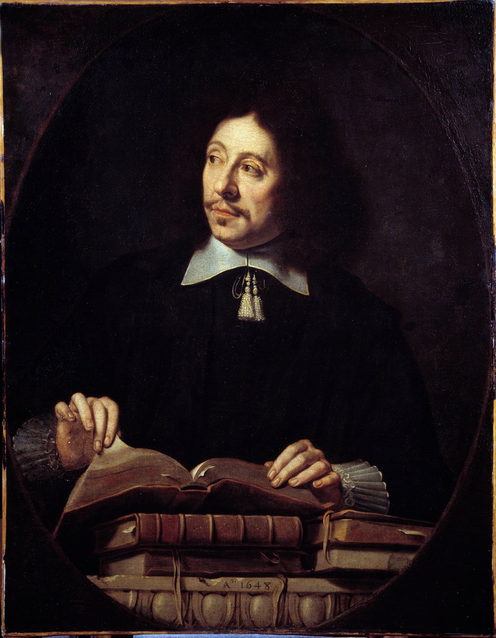 Adam portresi. Philippe de Champaigne (1602-1674) c. Alev. by Philippe de Champaigne