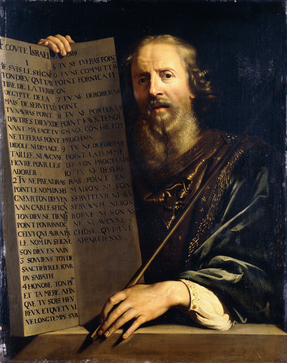 Musa On Emri Tutuyor by Philippe de Champaigne