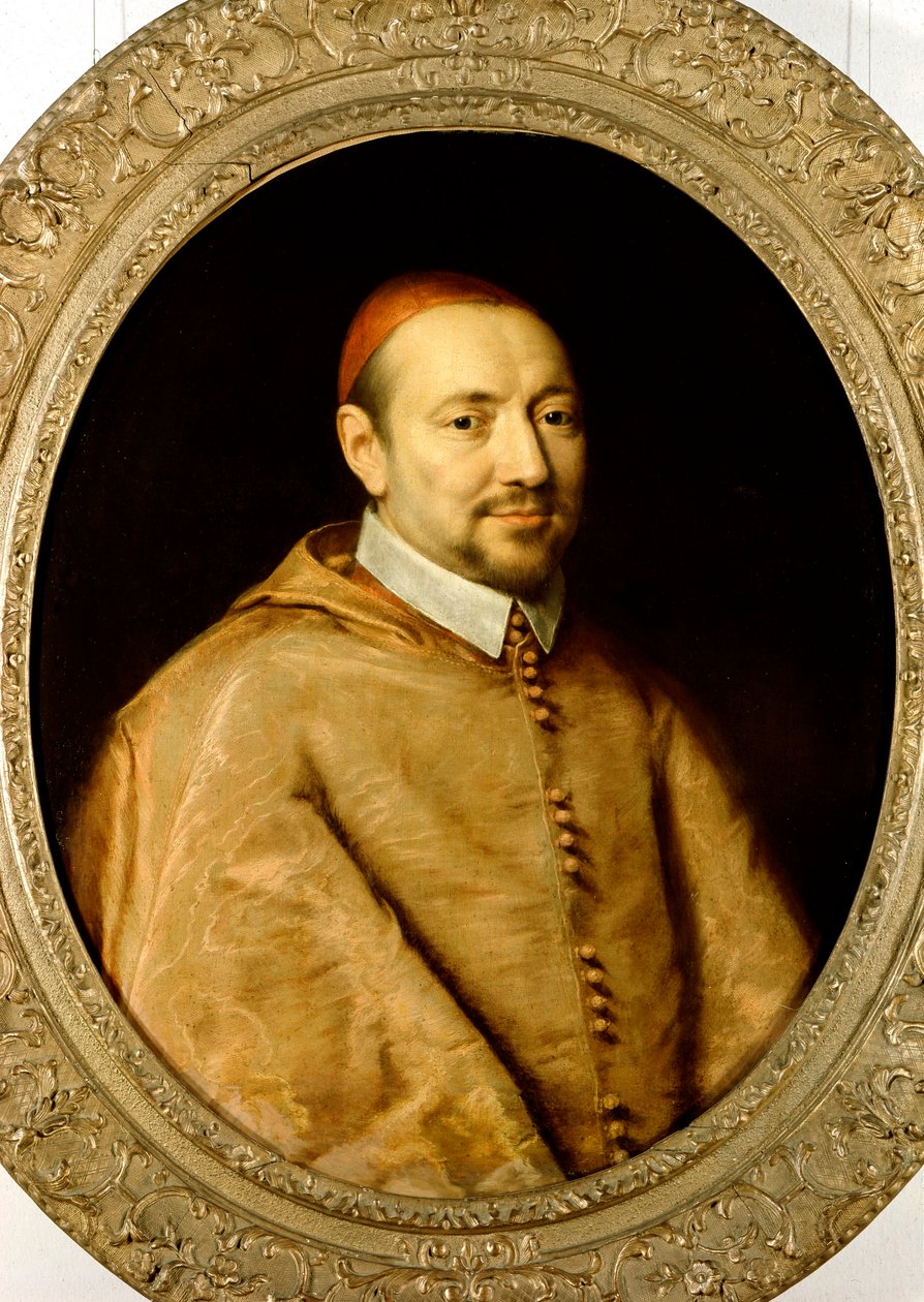 Berulle Kardinalinin Portresi (1575-1629) by Philippe de Champaigne