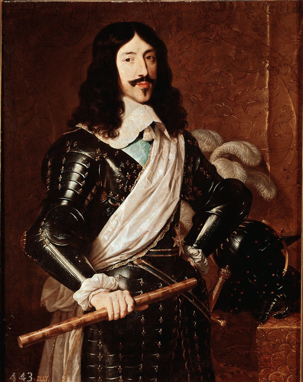 Fransa Kralı Louis XIII (1601-1643) Portresi, Philippe de Champaigne (1602-1674) tarafından by Philippe de Champaigne