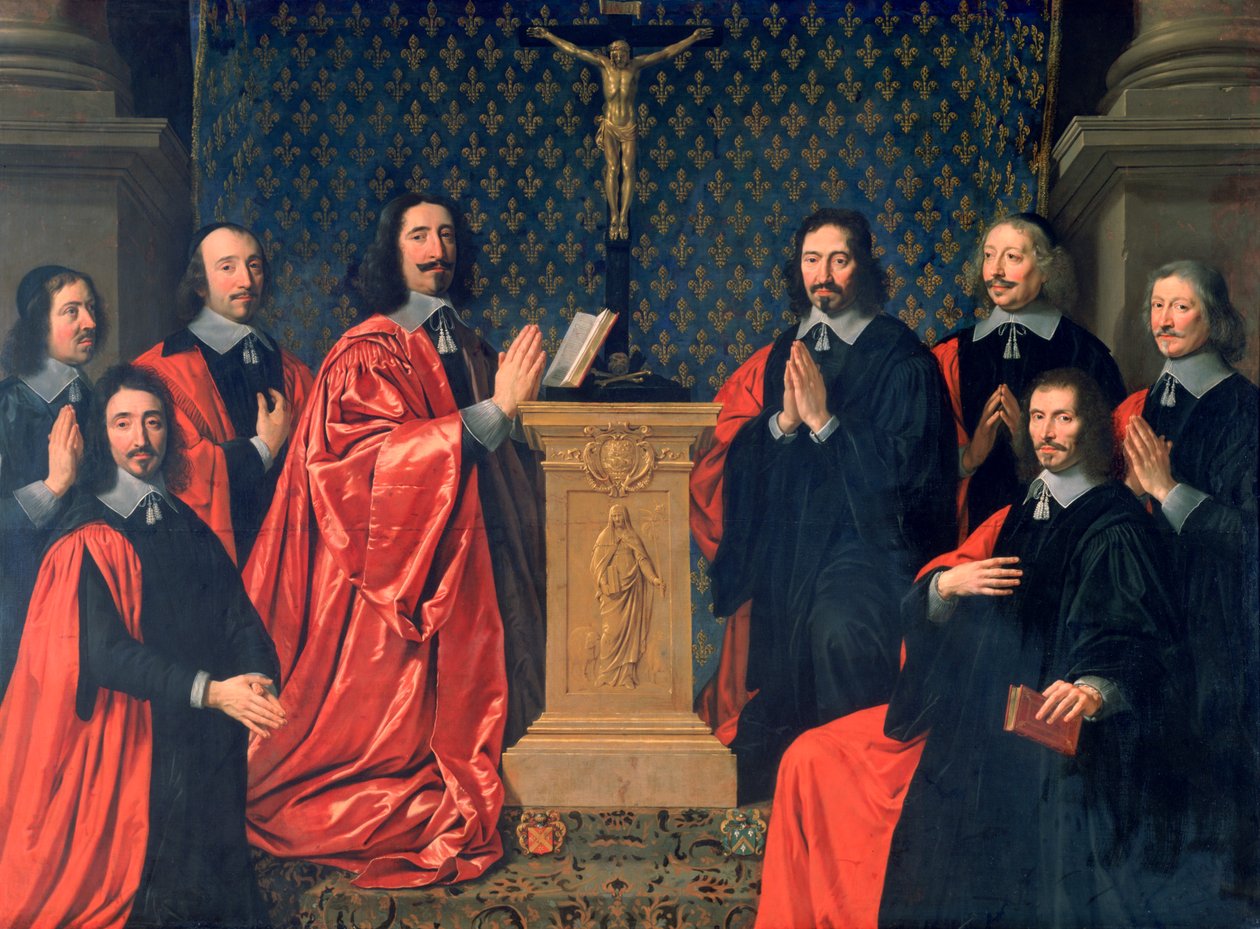 Prevot des Marchands ve Paris şehrinin Echevins, 1648 by Philippe de Champaigne