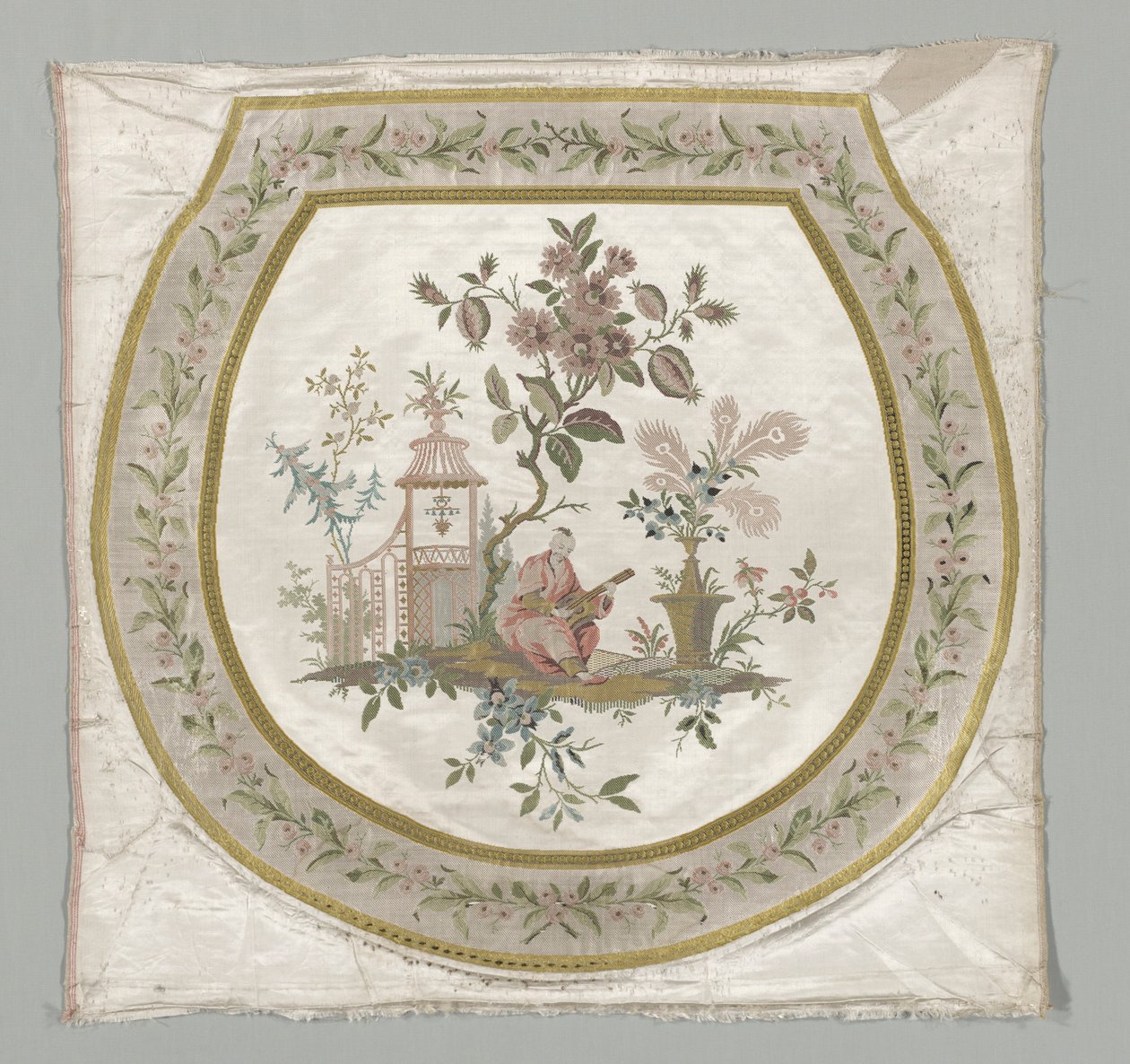 Sandalye Koltuk Döşemesi, c. 1743-1774. by Philippe de Lasalle