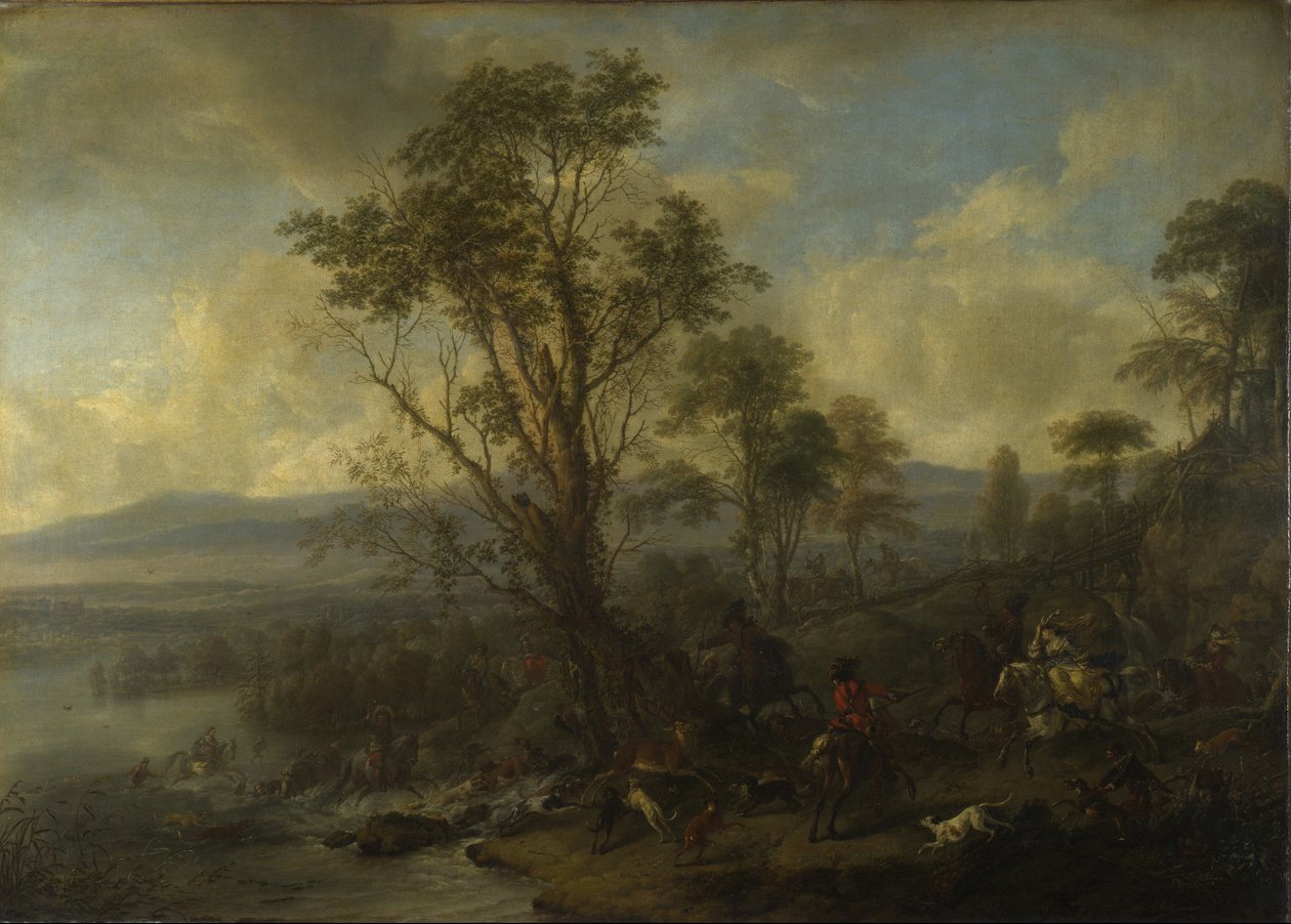 Geyik Avı by Philips Wouwerman