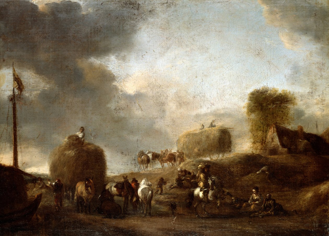 merhaba hasat by Philips Wouwerman