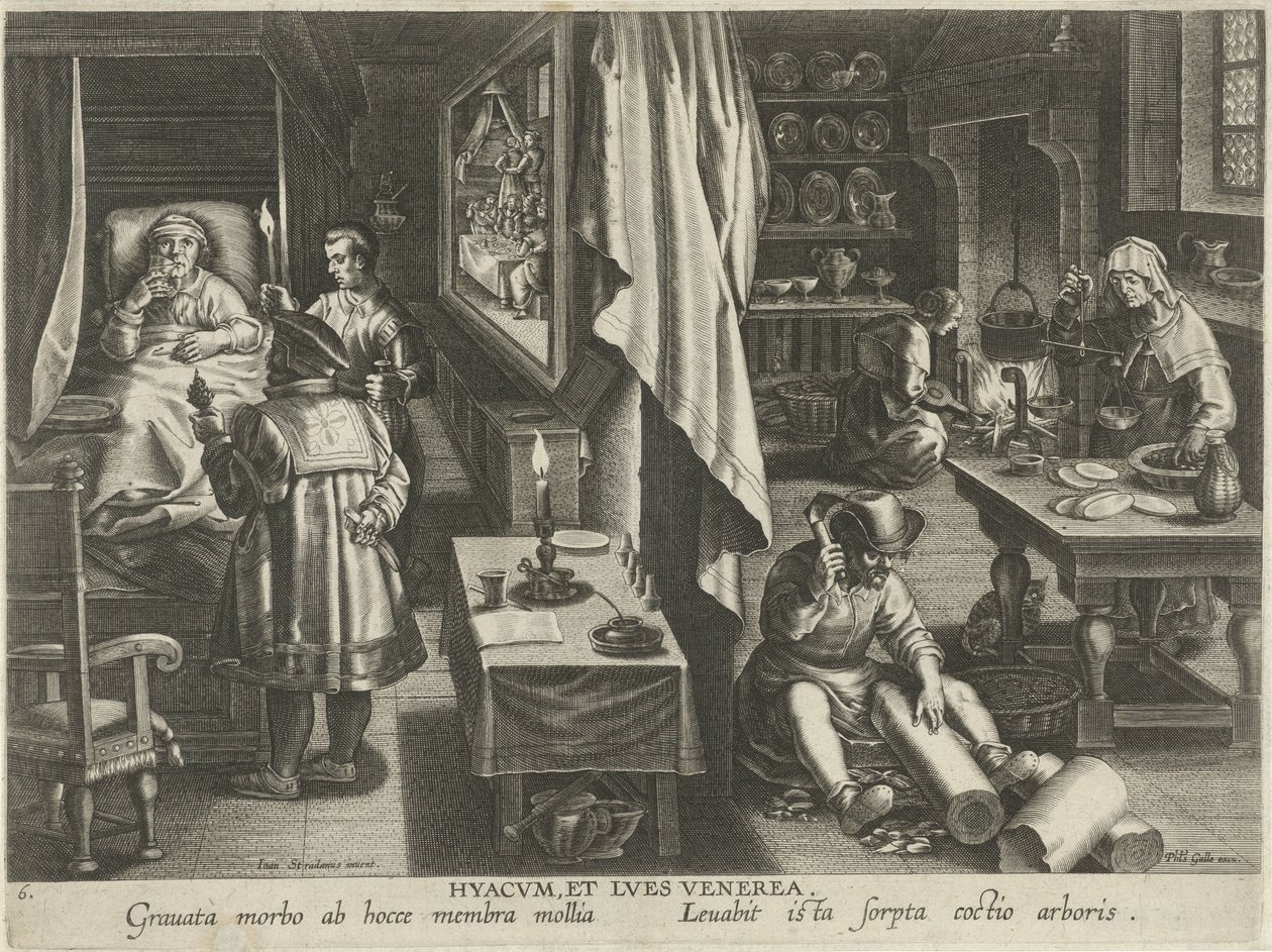 Frengiye karşı ilaç by Philips Galle (attributed to workshop of)