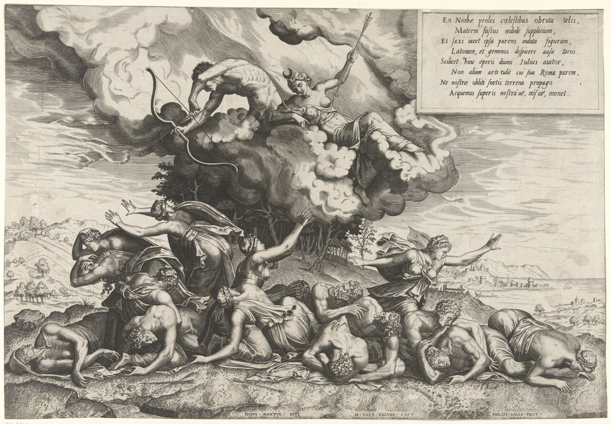 Apollo ve Diana, Niobe