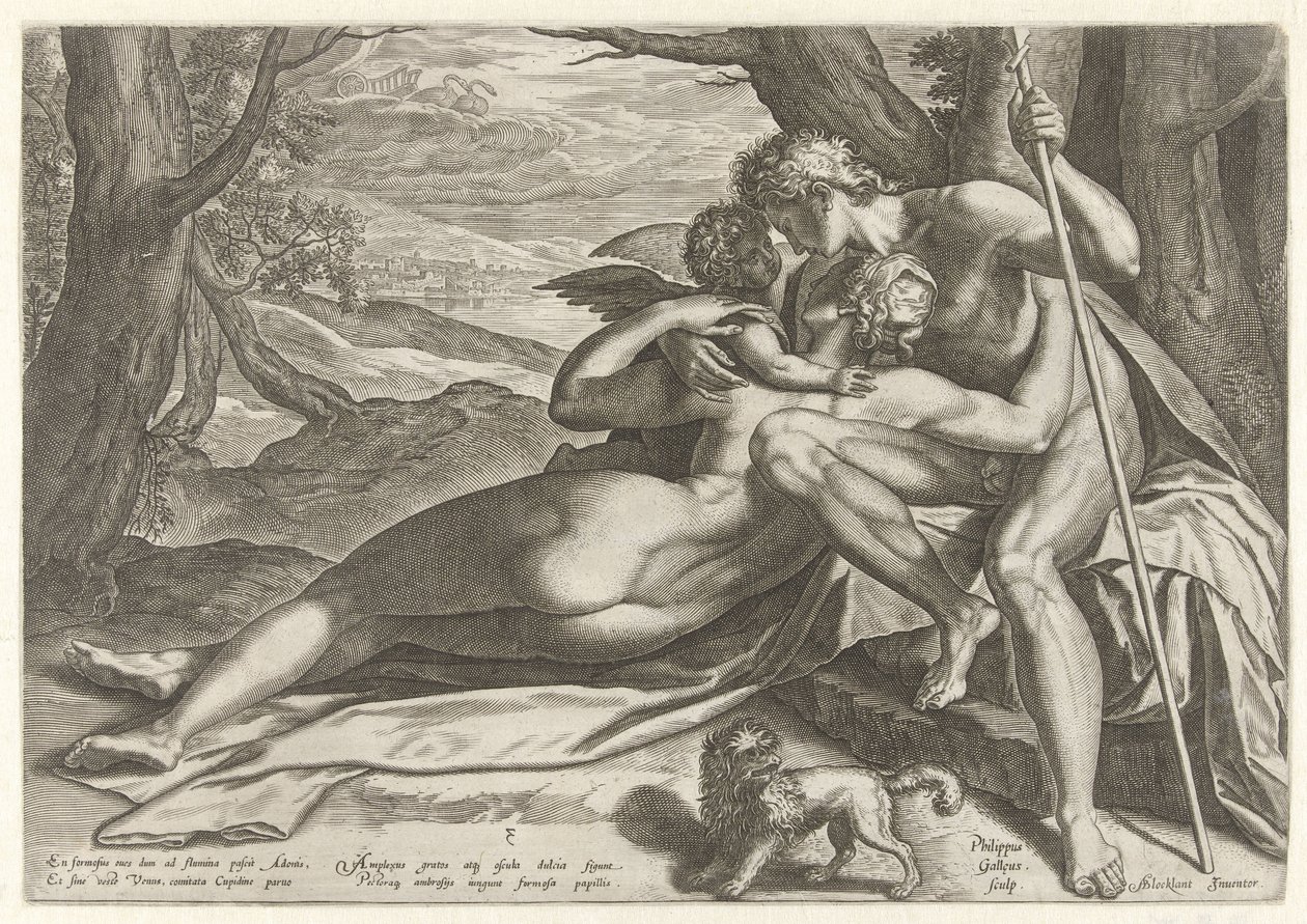 Amor ile Venüs ve Adonis Adonis