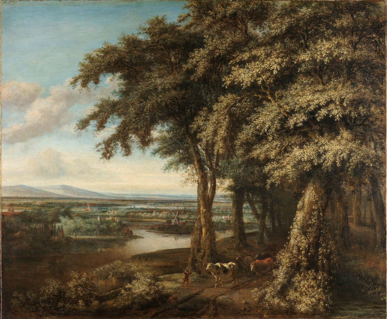 Ormana Giriş by Philips Koninck