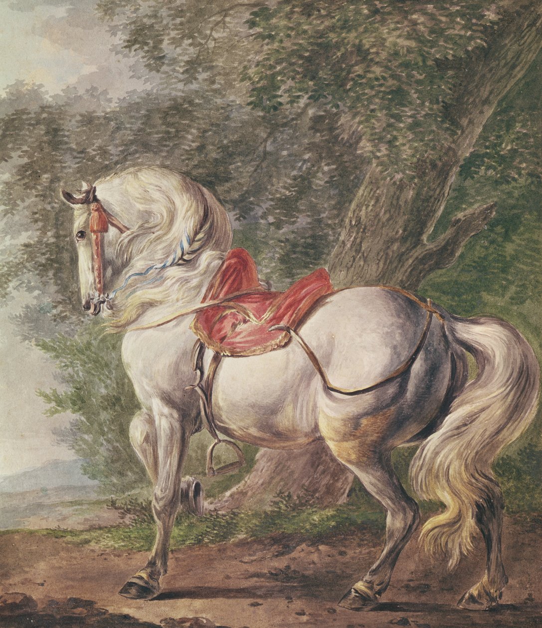 Beyaz At by Philips Wouwerman
