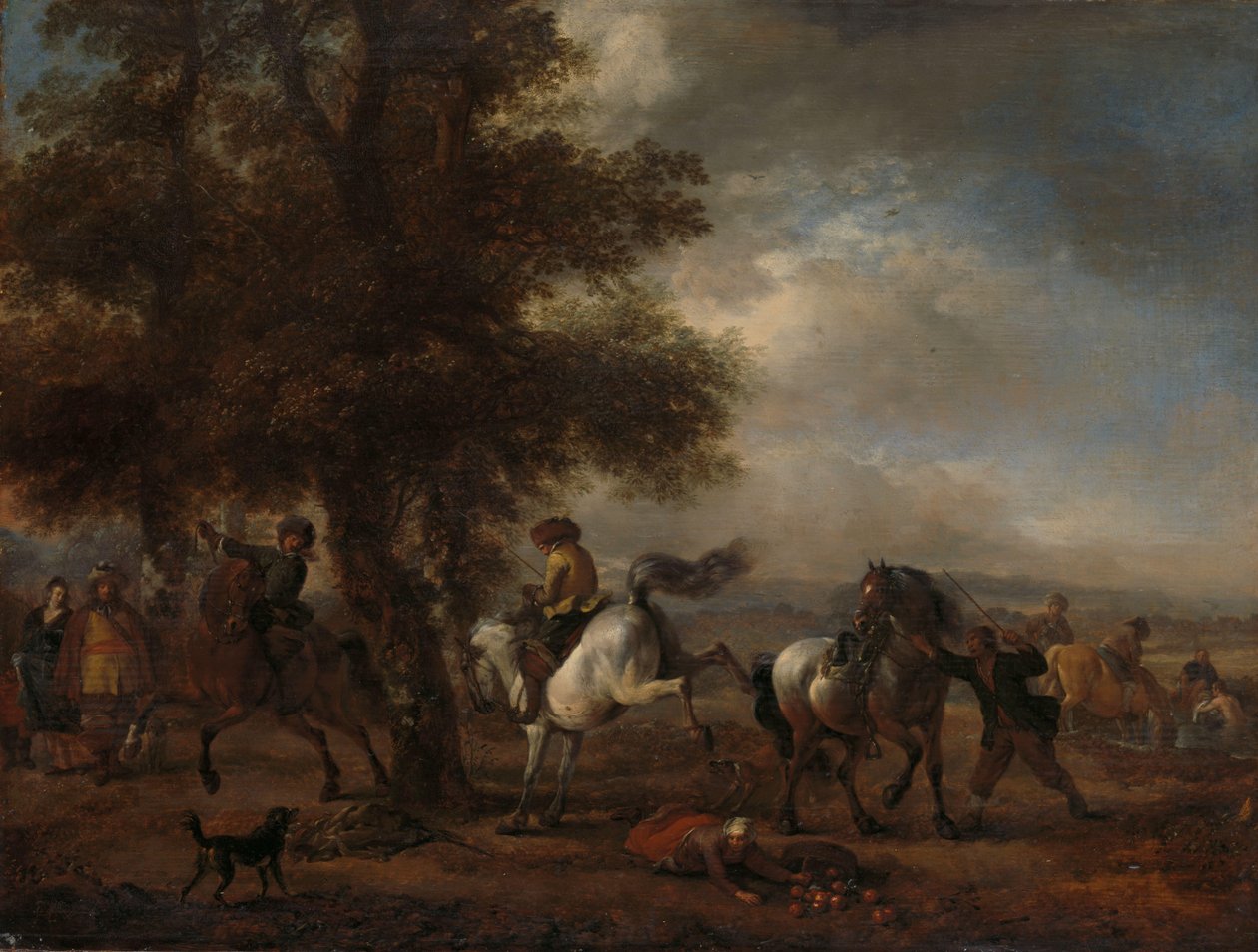 Bucking Gri by Philips Wouwerman