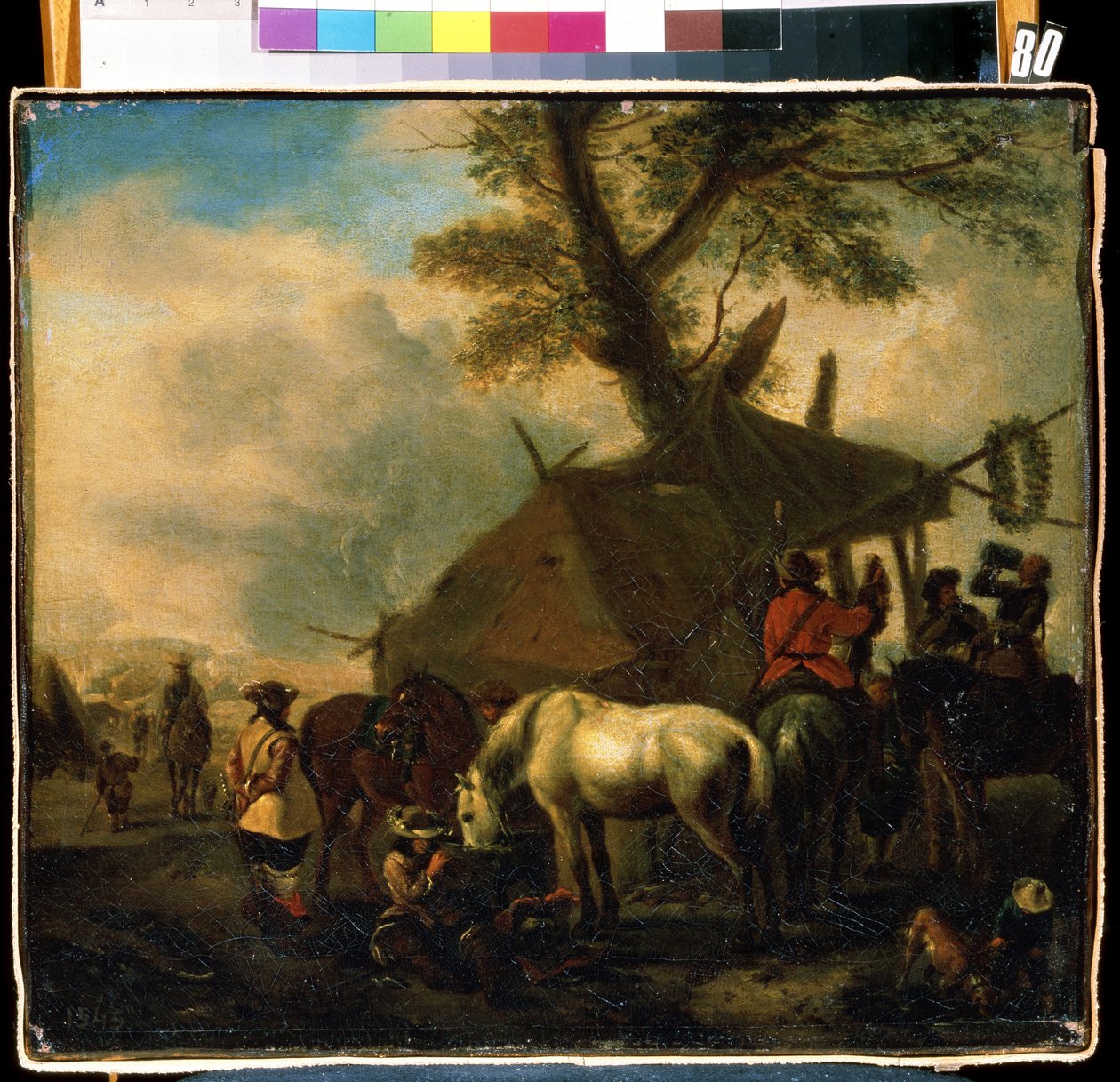 Sulama yeri. Philips Wouwerman