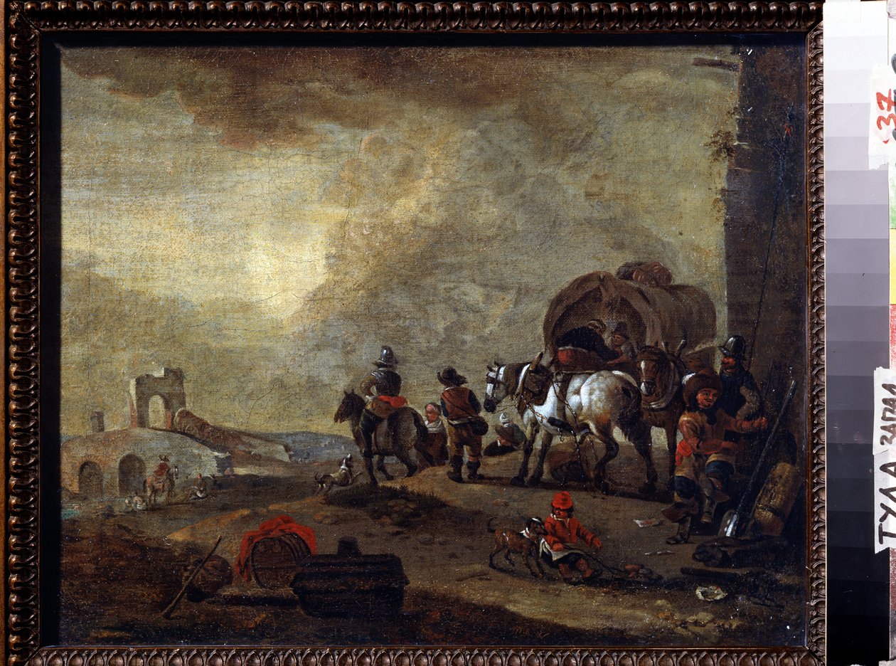 Yolcular yolda. Philips Wouwerman