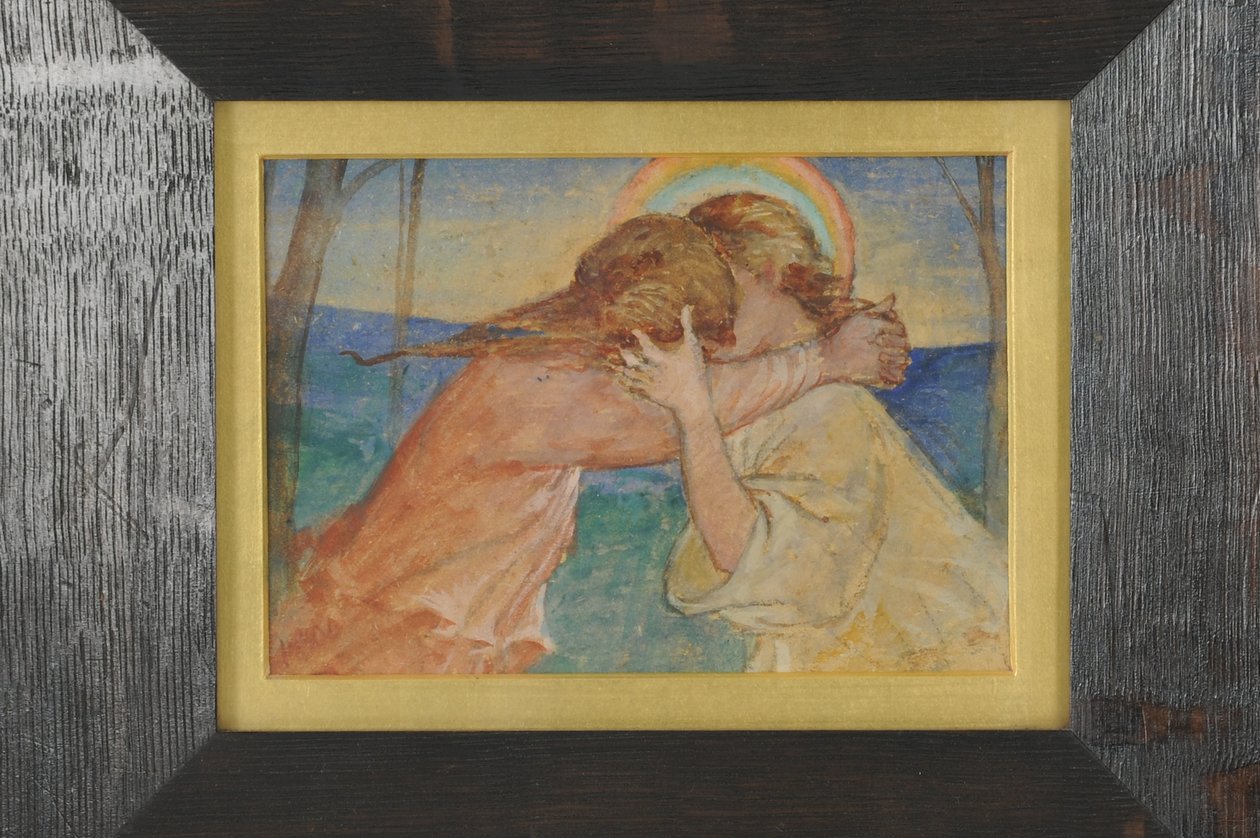 Cennette Buluşma, c.1906 by Phoebe Anna Traquair