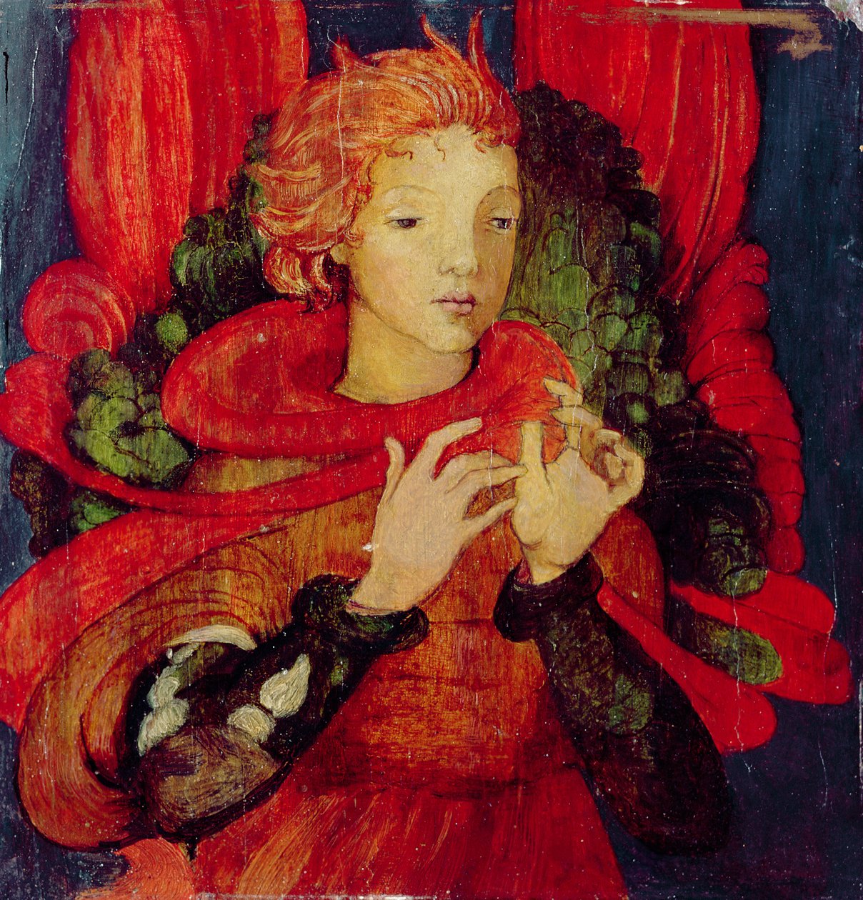 Bir melek, c.1890 by Phoebe Anna Traquair