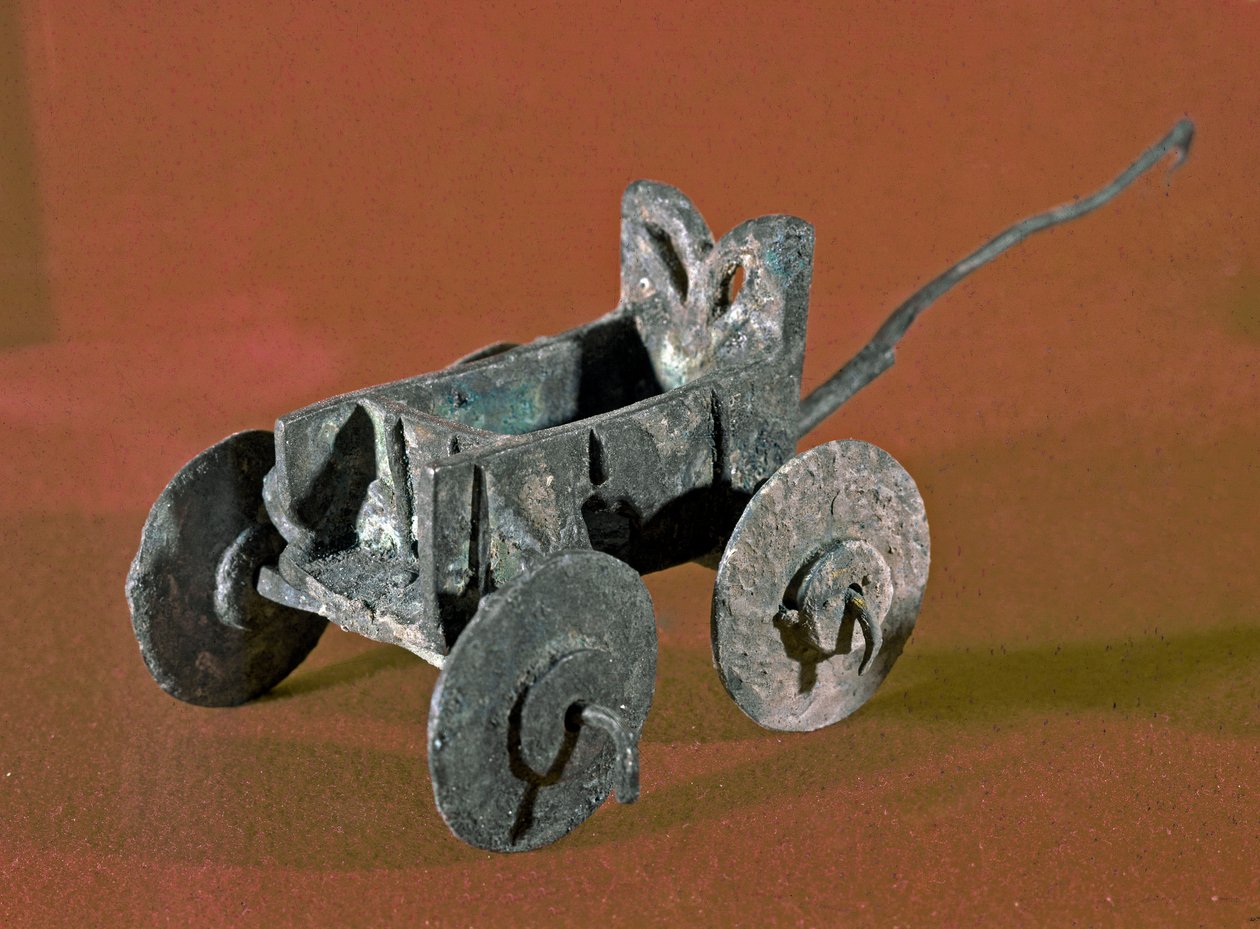 Fenike Uygarlığı: bronz adak tankı. 2530 M.Ö. Paris, Louvre Müzesi by Phoenician Phoenician