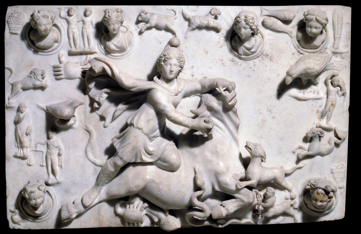 Doğu Antikaları: Mithra boğayı öldürür (Sidon Mithraeum