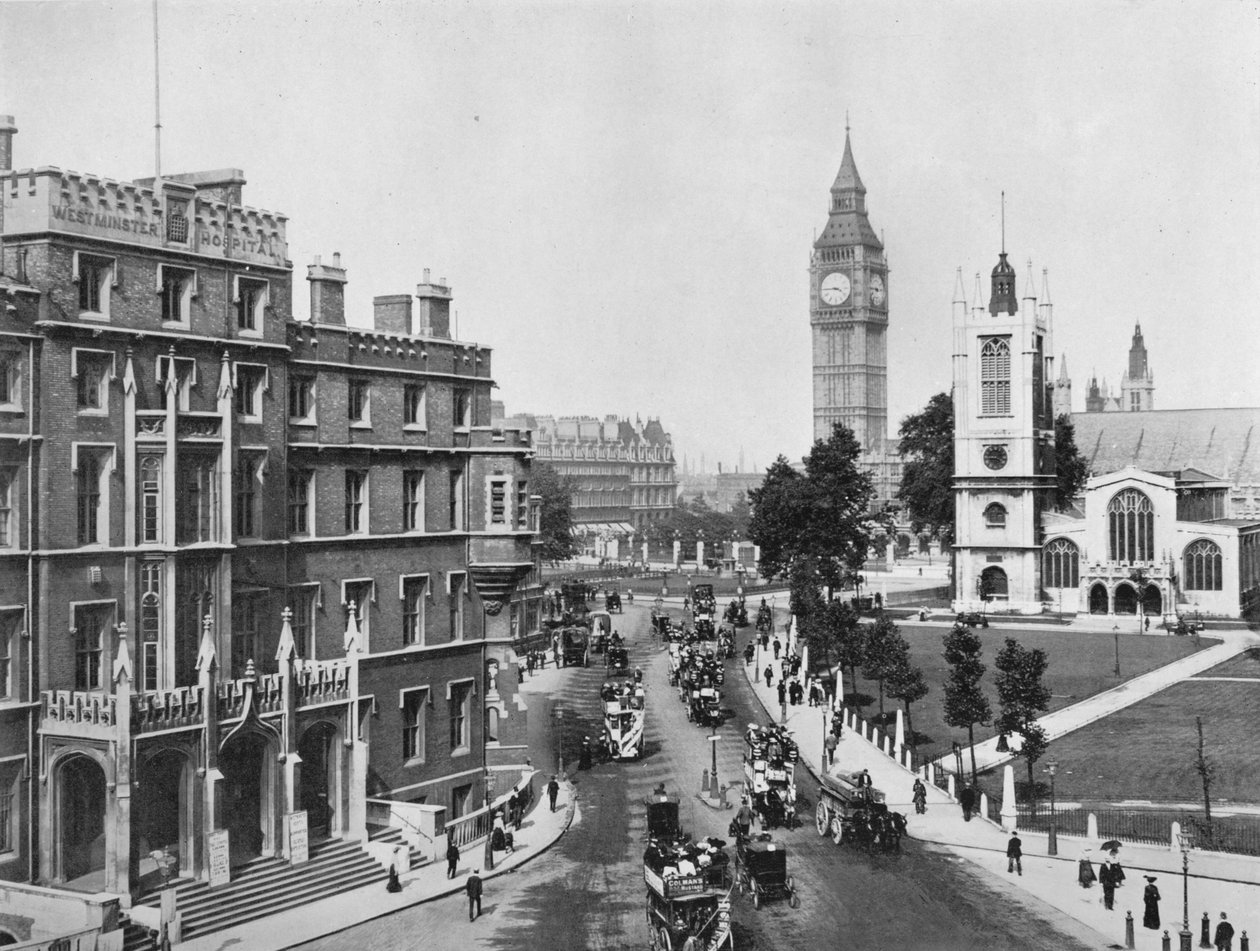 Geniş Sığınak, Westminster, c1910 1911 by Photochrom Co Ltd of London