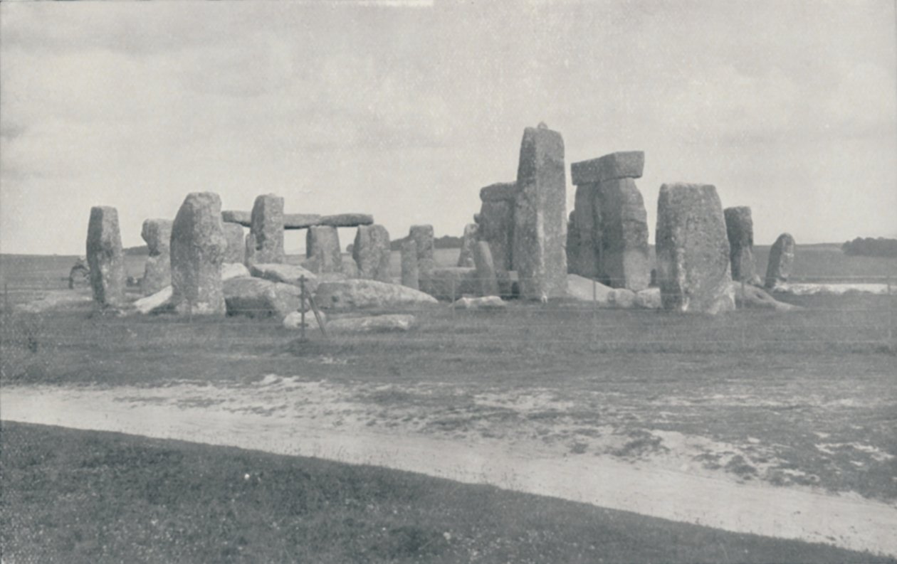 Stonehenge, 1910 by Photochrom Co Ltd of London