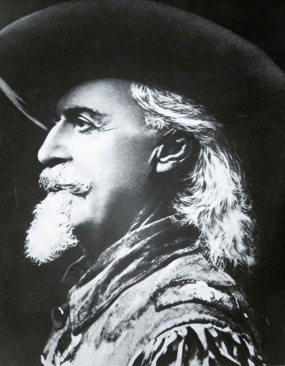 Buffalo Bill (1846-1917) (s/b fotoğraf) by Photographer American