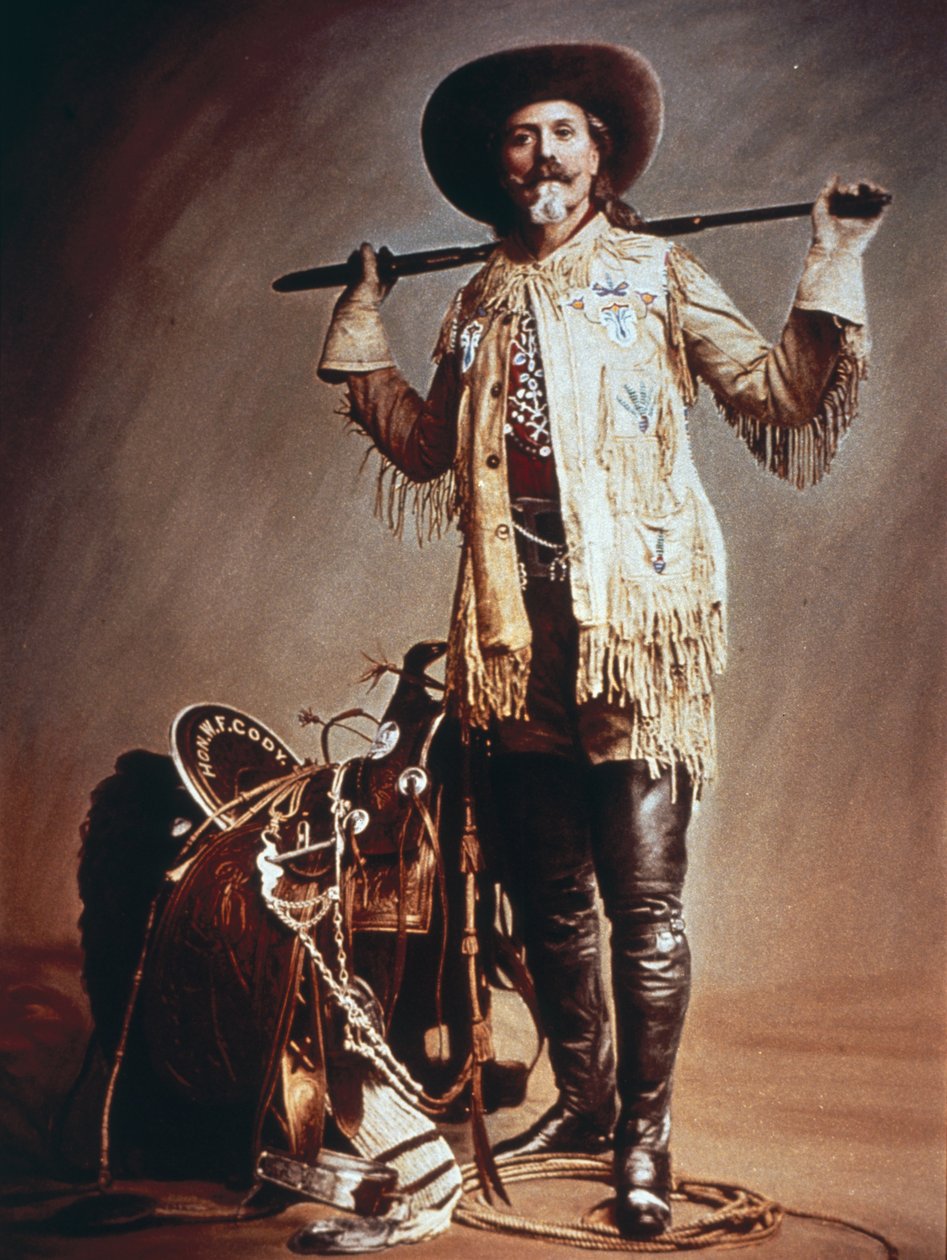 Buffalo Bill Cody (1846-1917) (fotoğraf) by Photographer American