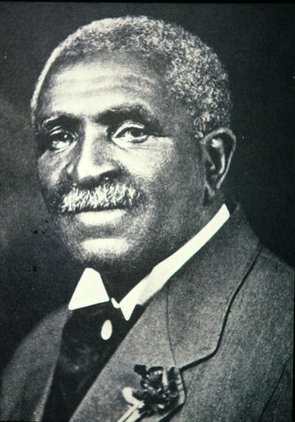 George Washington Carver (1864-1943) (s/b fotoğraf) by Photographer American