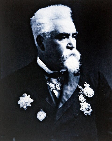 Sir Hiram Maxim (s/b fotoğraf) by Photographer English