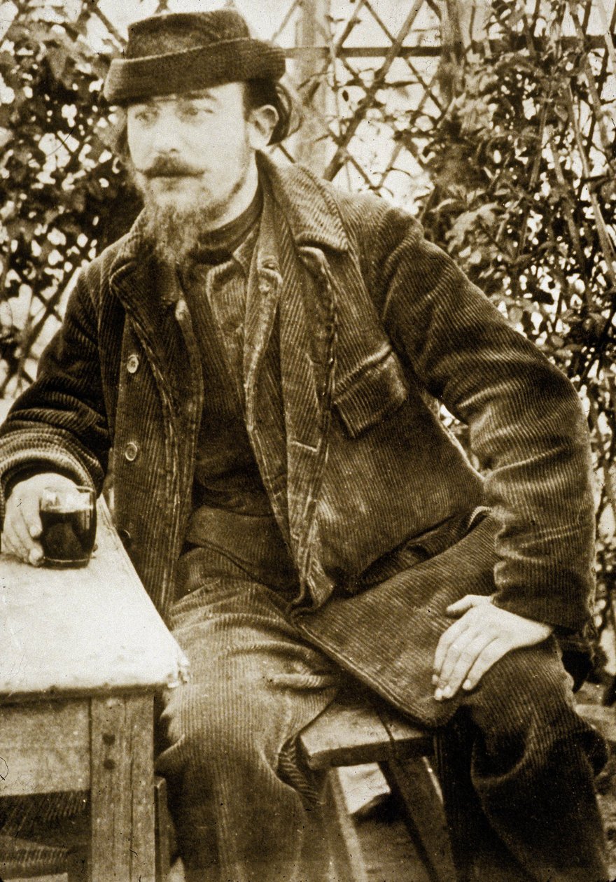 Fransız Besteci Erik Satie (s/b fotoğraf) by Photographer French