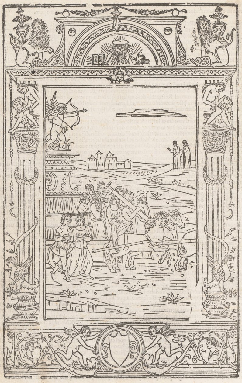 Opera..Triumphi, Soneti ve Canzone.., 15 Şubat 1508 by Pico Master
