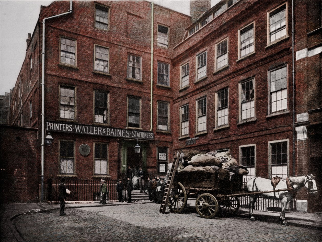 Dr Johnsons House, Londra Şehri, c1900 1911 by Pictorial Agency