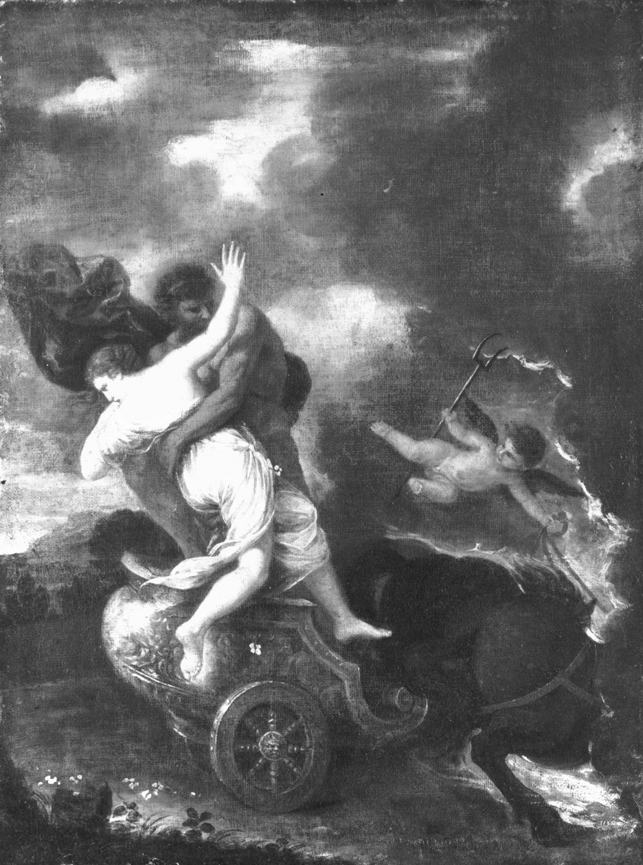 Plüton ve Proserpin by Pier Francesco Mola